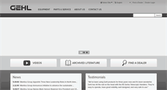 Desktop Screenshot of eu.gehl.com